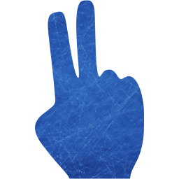 two fingers icon