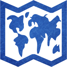 world map icon