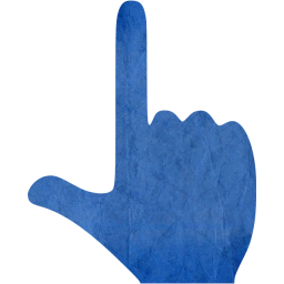 finger and thumb icon