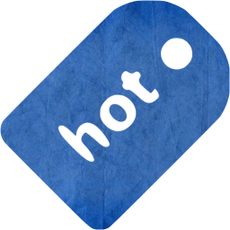 hot badge icon