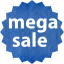 mega sale badge