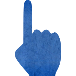 one finger icon