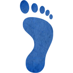 right footprint icon