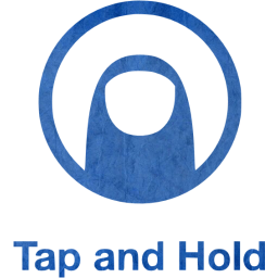 tap and hold 2 icon