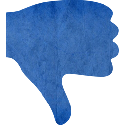 thumbs down icon