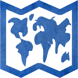 world map icon
