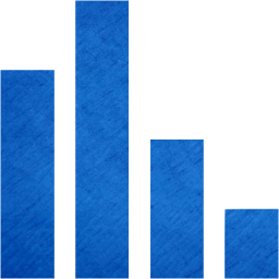 bar chart 5 icon