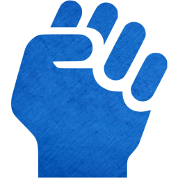 clenched fist icon