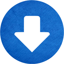 down circular icon