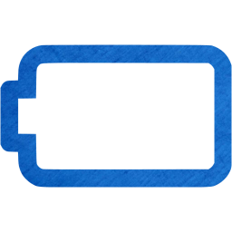 empty battery icon