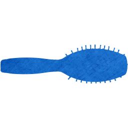 hair brush 3 icon