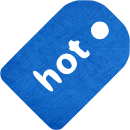 hot badge icon
