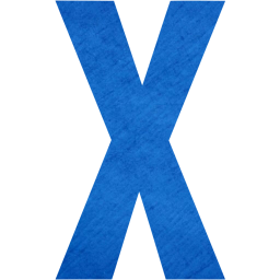 letter x icon