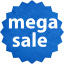 mega sale badge