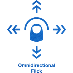 omnidirectional flick 2 icon