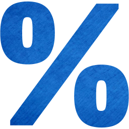 percentage 3 icon