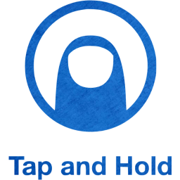 tap and hold 2 icon