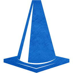 traffic cone icon