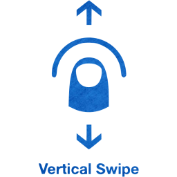 vertical swipe 2 icon