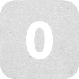 0 filled icon
