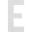 letter e