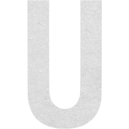 letter u icon