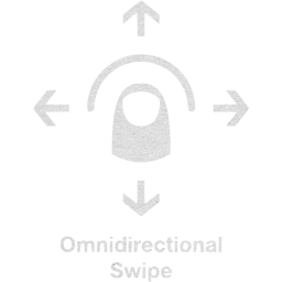 omnidirectional swipe 2 icon