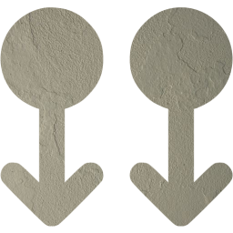 2f swipe down icon