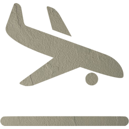 airplane landing icon