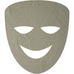 comedy mask icon