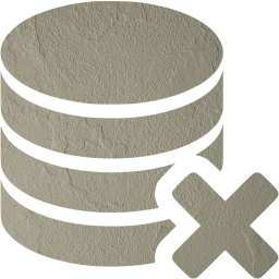delete database icon