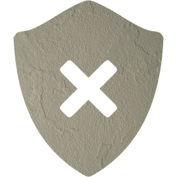 delete shield icon