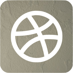 dribbble 3 icon