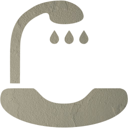 hair washing sink icon