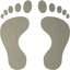 human footprints