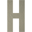 letter h