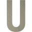 letter u