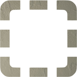 square dashed rounded icon
