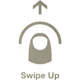 swipe up 2 icon