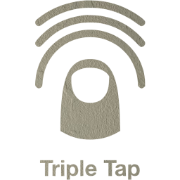 triple tap 2 icon