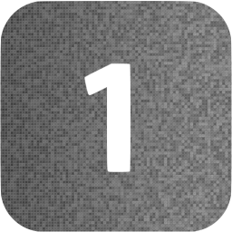 1 filled icon