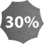 30 percent badge