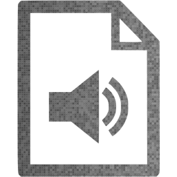 audio file icon