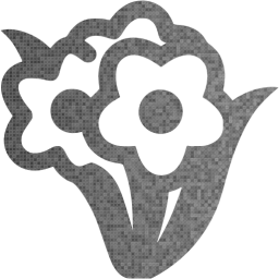 bunch flowers icon