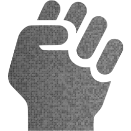 clenched fist icon