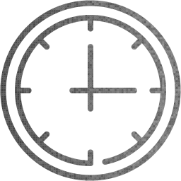 clock 6 icon