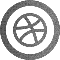 dribbble 5 icon