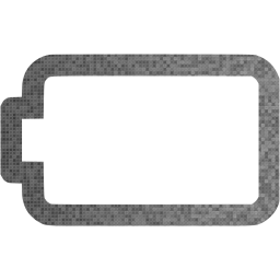 empty battery icon