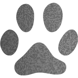footprints cat icon
