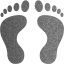 human footprints